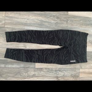 Gymshark Animal Zebra High waisted pants/leggings Sz Medium